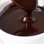 Воздушные оладьи с шоколадным соусом